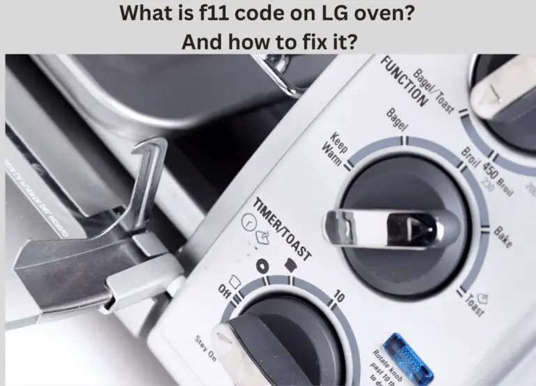 Easy Fixes for F11 Code on LG Oven SquidAppliances