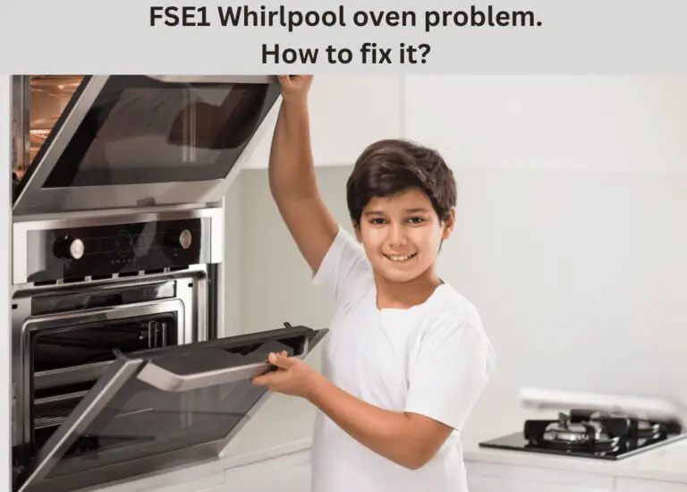 5 Ways to Fix FSE1 Whirlpool Oven Error Code [Solved] SquidAppliances