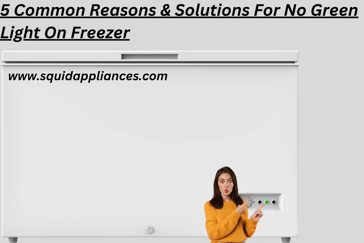 5 Common Reasons & Solutions For No Green Light On Freezer