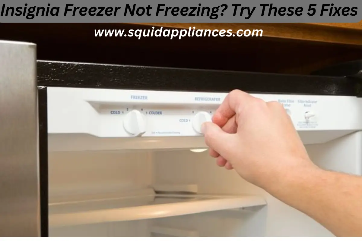 Insignia Freezer Not Freezing? Try These 5 Fixes