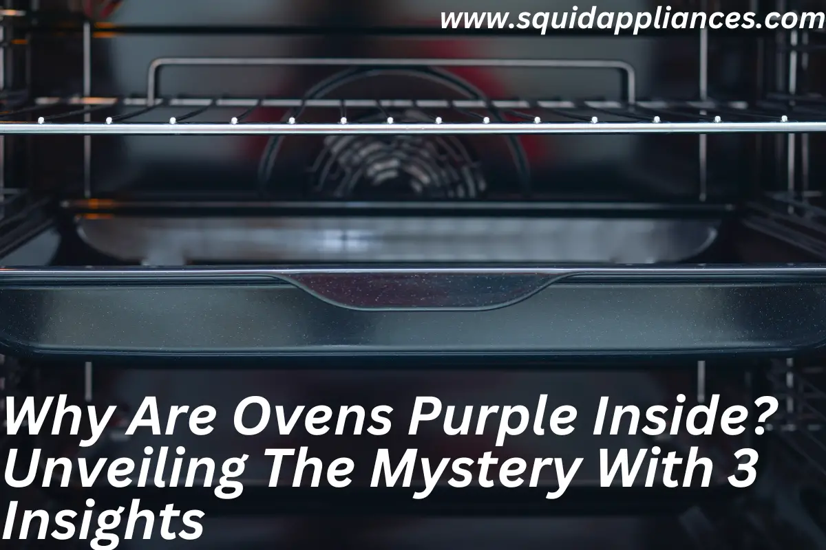 Why Are Ovens Purple Inside Unveiling The Mystery With 3 Insights